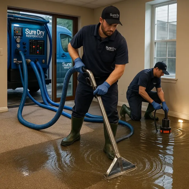 Water Extraction and Removal process in Moorefield, WV